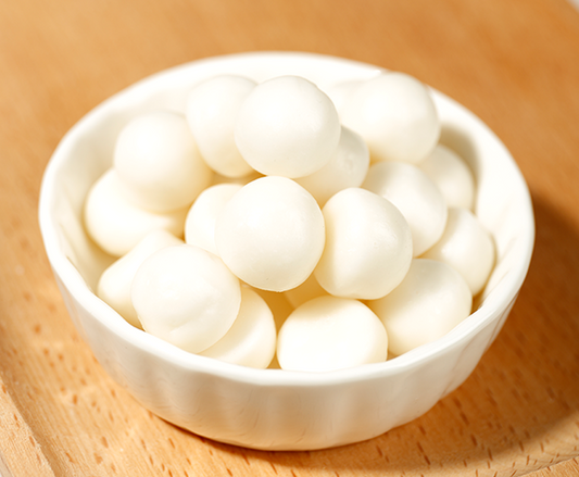 Custom White Sour Gummy Balls – Bulk Pack