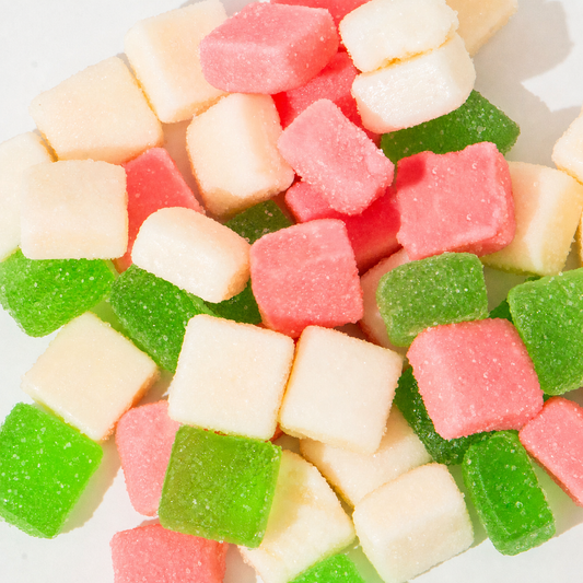Custom Assorted Sour Gummy Cubes – Bulk Pack