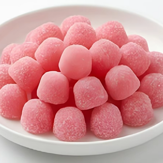 Custom Pink Fruit Gumdrops – Bulk Pack