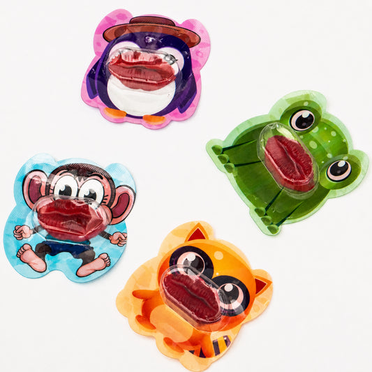 Custom 3D Lip-Shaped Gummy Candy – Individually Packed