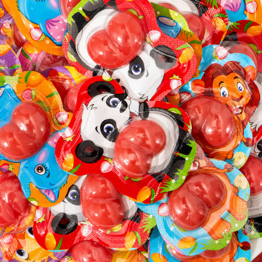 Custom 3D Peach-Shaped Gummy Candy – Individually Packed
