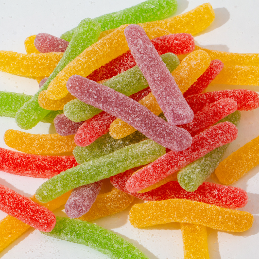 Custom Assorted Sour Gummy Sticks – Bulk Pack