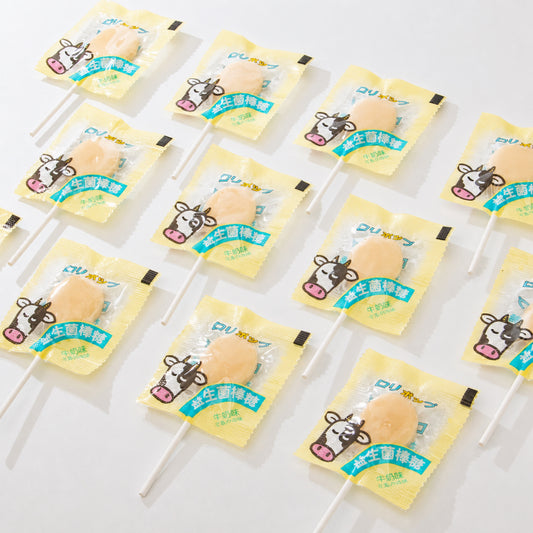 Probiotic Lollipop Assortment – Fruit, Milk & Strawberry