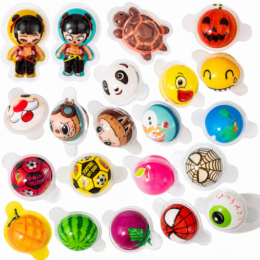 Assorted Novelty Jam-Filled Gummy Balls