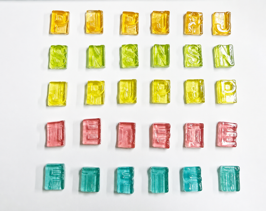 Custom 3D Alphabet Gummies – Bulk Pack