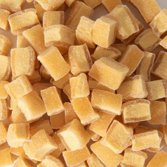 Custom Mango & Cream Gummy Cubes – Bulk Pack