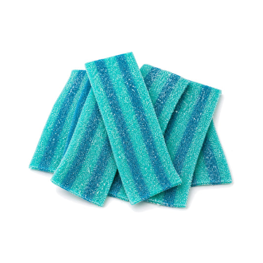 Custom Blueberry Blue Sour Belts – Bulk Pack