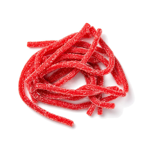 Custom Strawberry Sour Candy Ropes – Bulk Pack