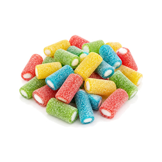 Custom Assorted Fruit Sour-Filled Gummy Sticks – Bulk Pack