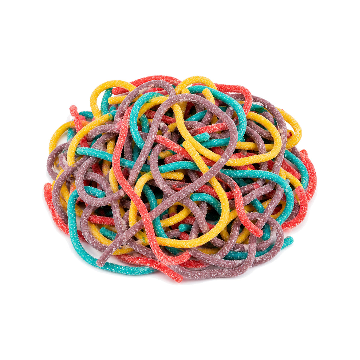 Custom Assorted Multicolor Sour Ropes – Bulk Pack