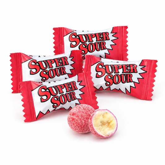 AOOLIO Extra Sour Chocolate-Filled Candy Beans – Bulk Candy