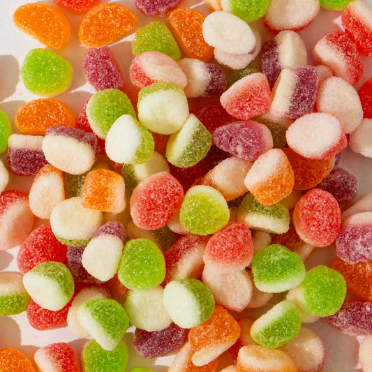 Custom Assorted Two-Tone Sour Gummy Bullets – Bulk Pack
