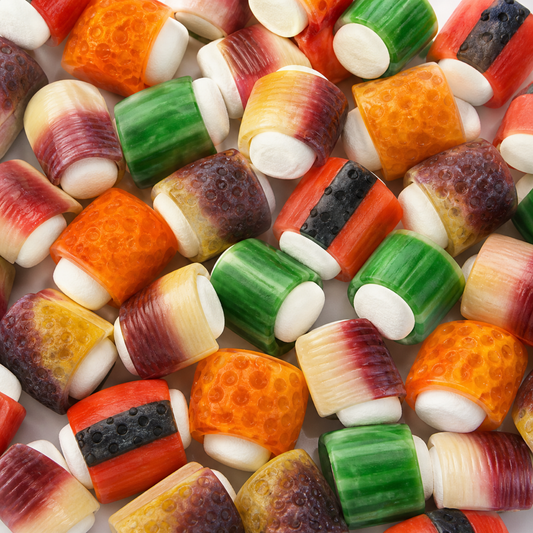 Custom Assorted Sushi-Shaped Marshmallows – Bulk Pack
