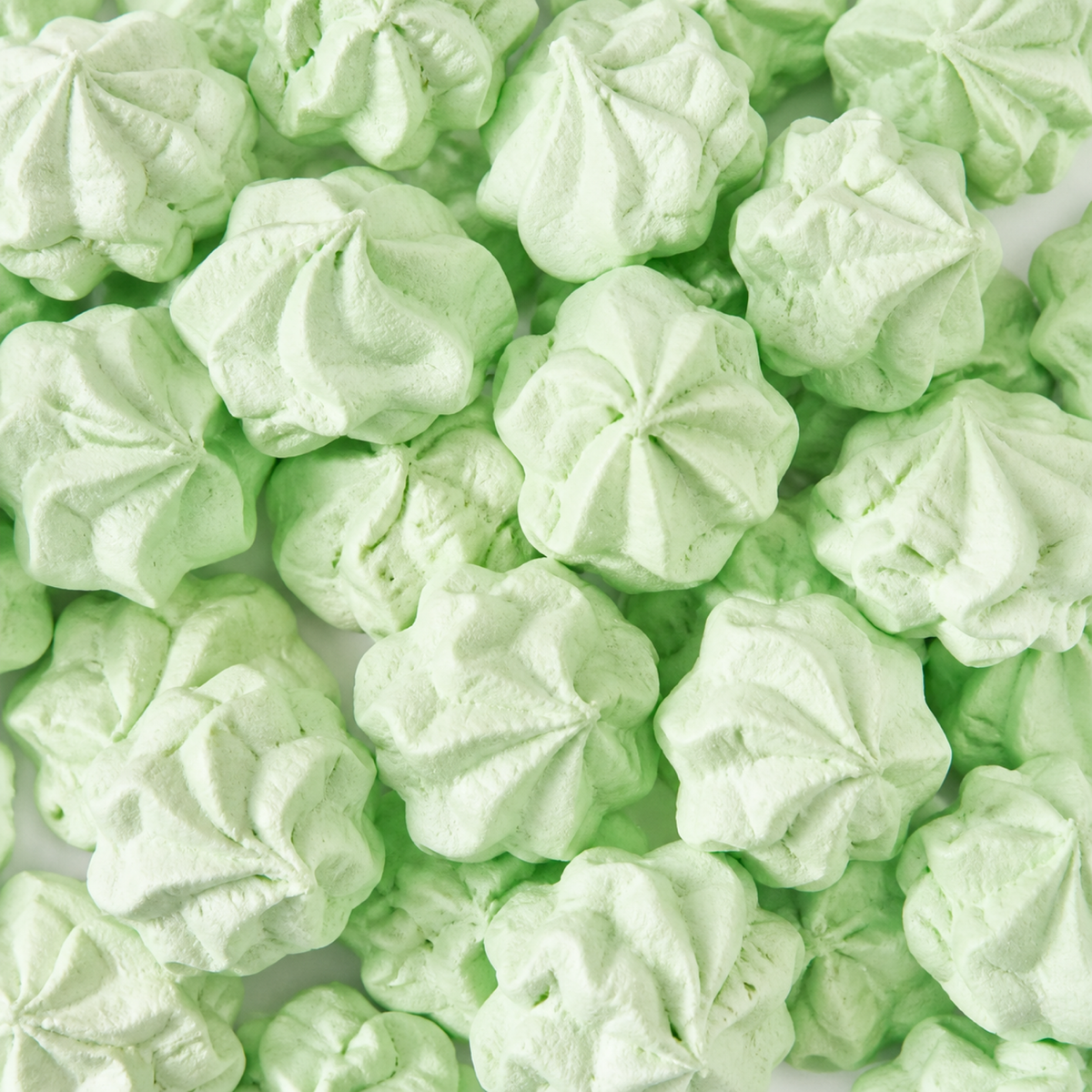 Custom Green Rosette Marshmallows – Bulk Pack