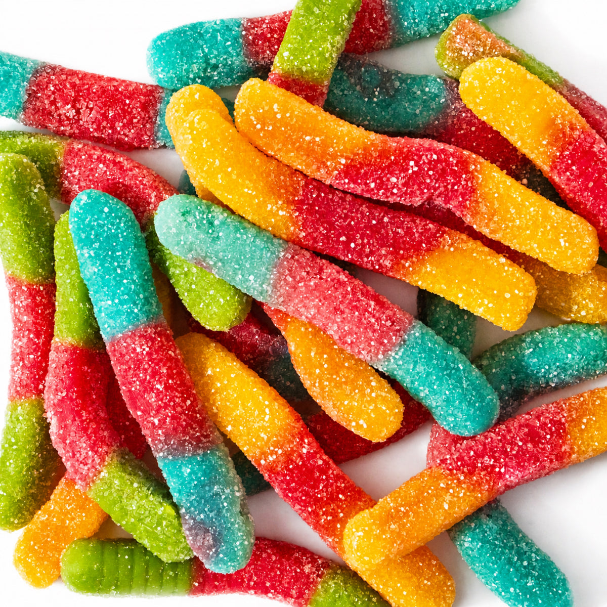 Custom Assorted Sour Gummy Worms – Bulk Pack