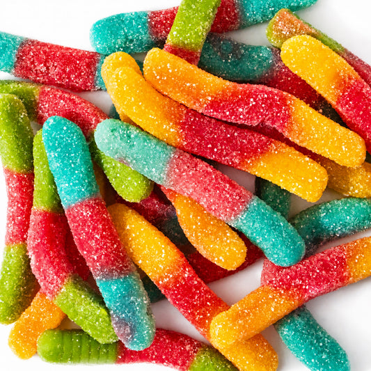Custom Assorted Sour Gummy Worms – Bulk Pack