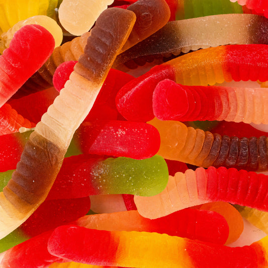 Custom Assorted Fruit Gummy Worms – Bulk Pack