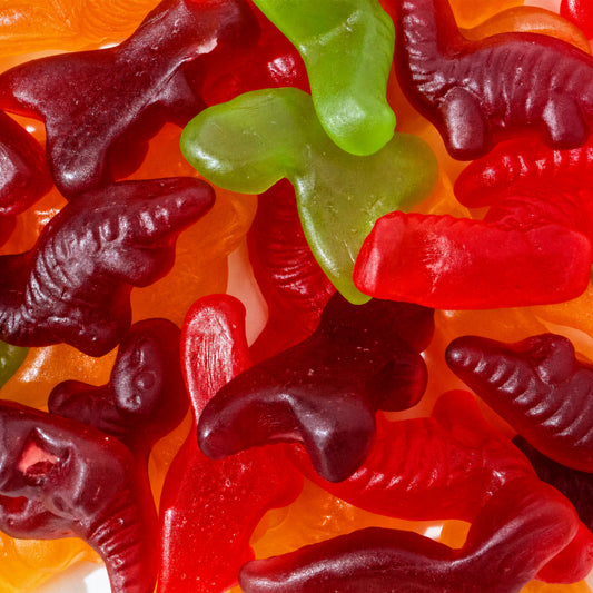 Custom Assorted Gummy Dinosaurs – Bulk Pack