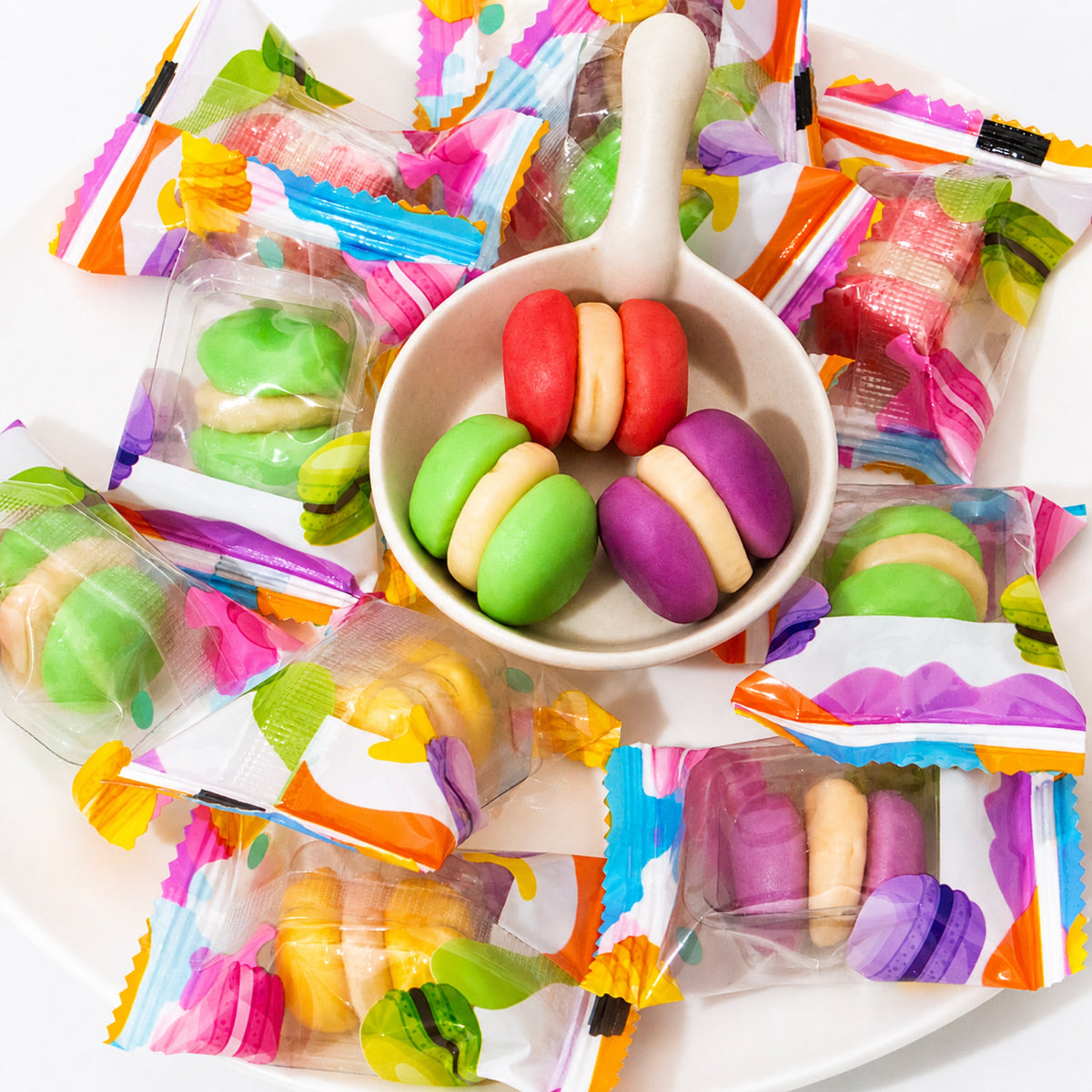 Custom Individually Wrapped Mini Sandwich Gummies – Bulk Pack