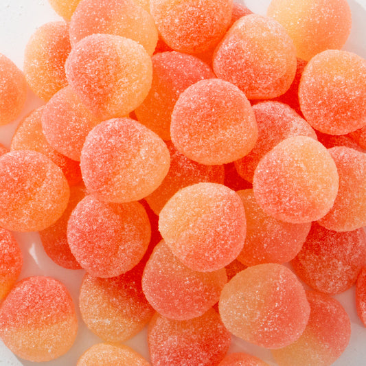 Custom Orange Fruit Gumdrops – Bulk Pack