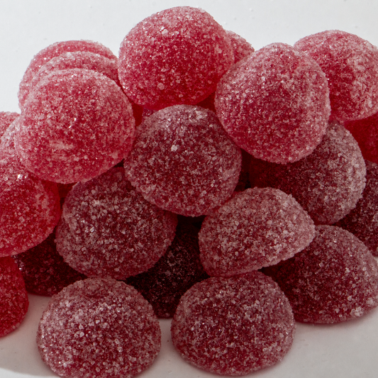 Custom Purple Berry Gumdrops – Bulk Pack